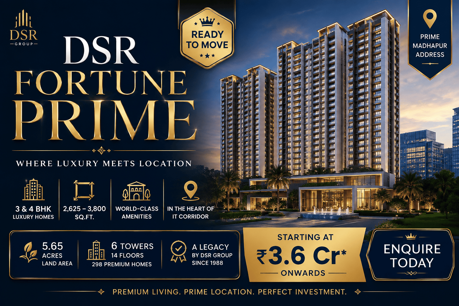 DSR Fortune Prime Hyderabad