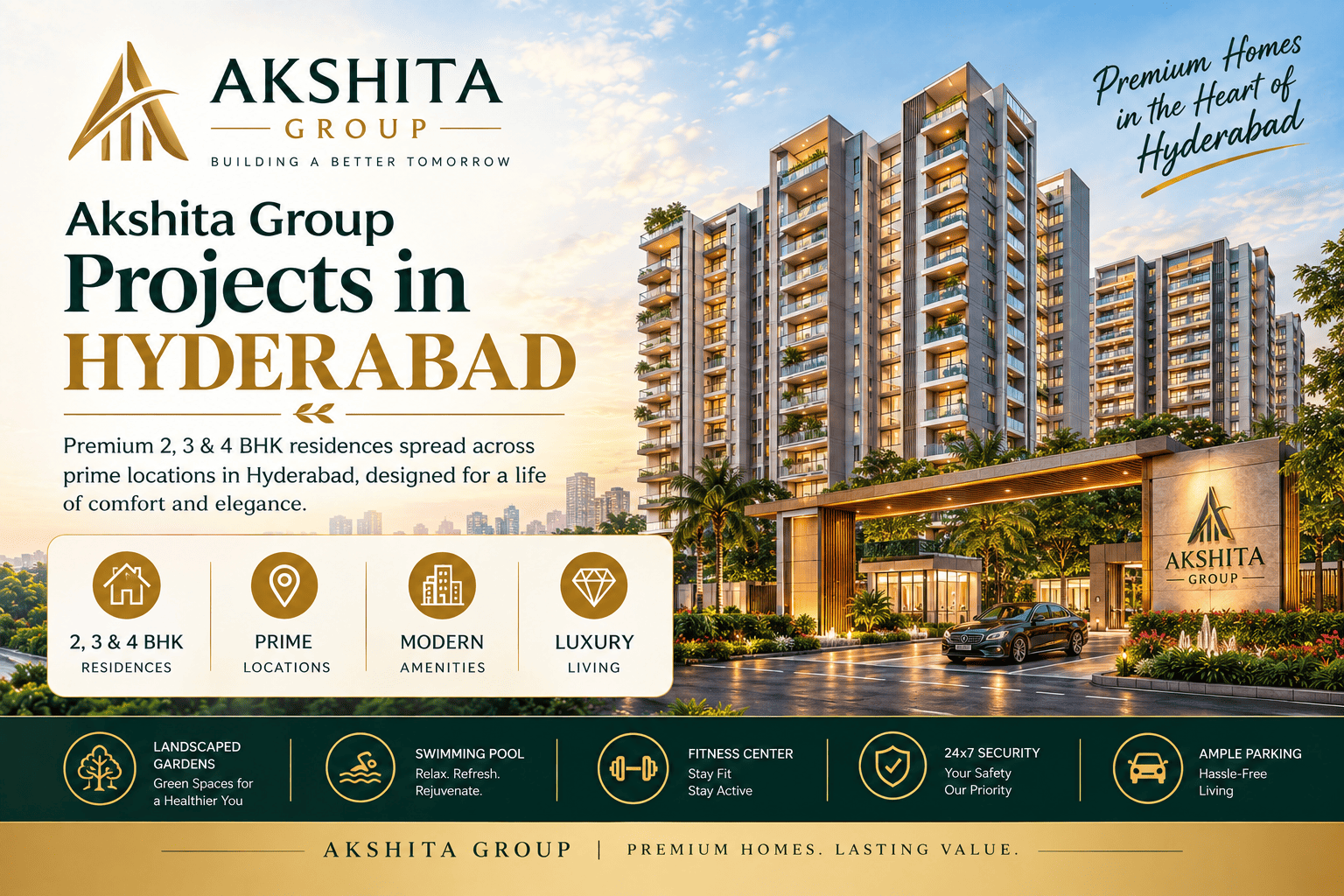 Akshita Group Premium Residences Hyderabad