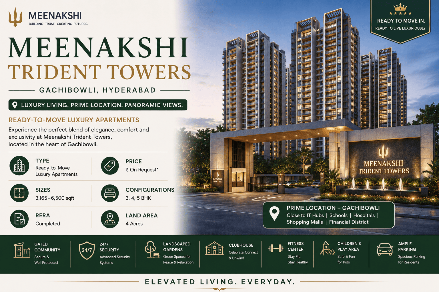 Meenakshi Trident Towers Gachibowli