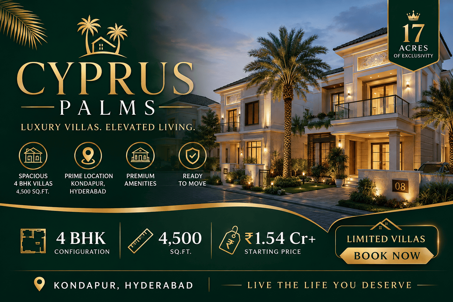 Cyprus Palms Kondapur Hyderabad